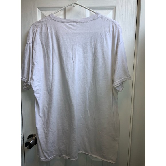 Vintage Single Stitch Wolf with blue eyes T shirt. - Picture 3 of 3